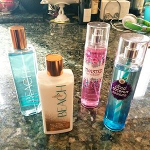 B&BW fragrance and lotion